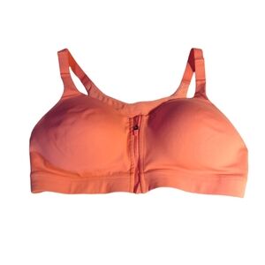 OLD NAVY Active Orange Front -Zip Bra. Size 36C